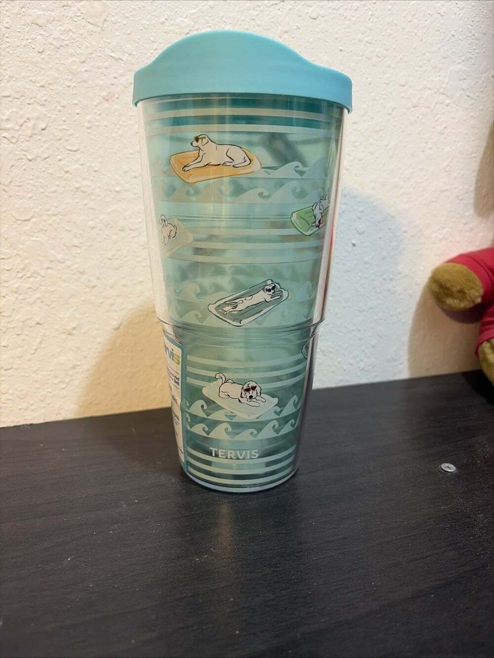 Double Walled Dogs on floaties Tervis Tumbler - 24oz Capacity